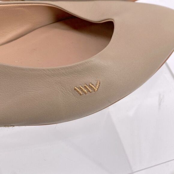 Viscata  Flat Espadrille Sling Back Sandals Comfort Leather Tan size 11 - Picture 6 of 12